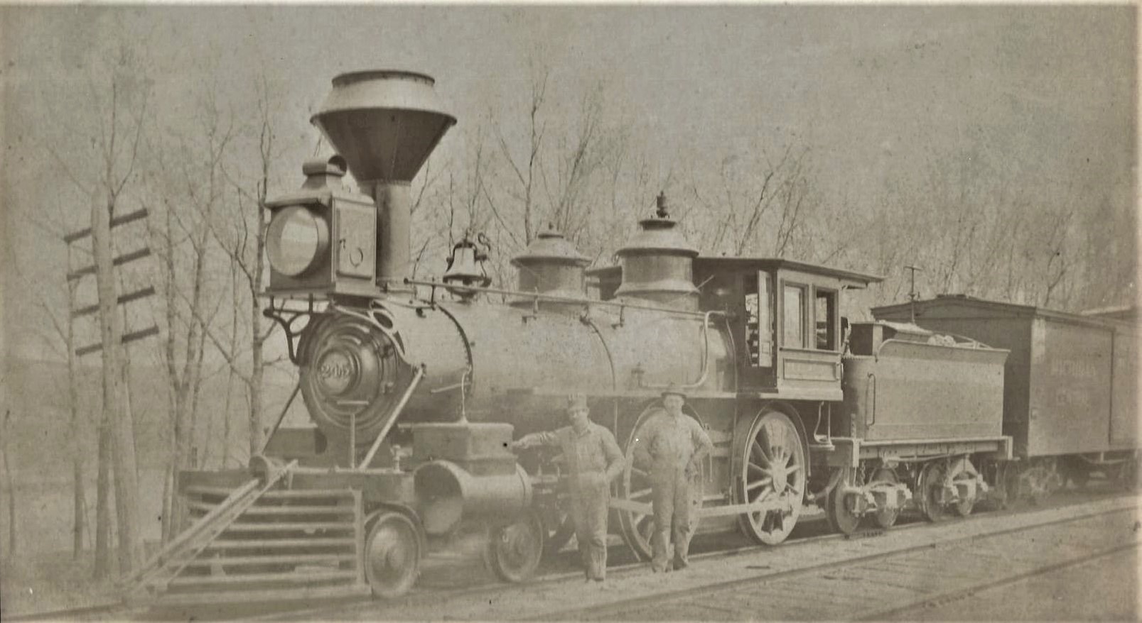 MC Locomotive At Wayne